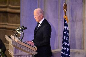 State Funeral Held In Washington DC For Former President Jimmy Carter