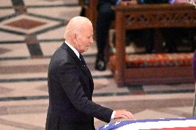 State Funeral Held In Washington DC For Former President Jimmy Carter