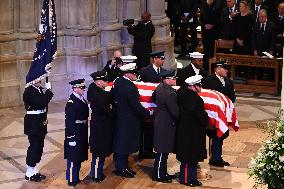 State Funeral Held In Washington DC For Former President Jimmy Carter