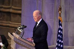 State Funeral Held In Washington DC For Former President Jimmy Carter