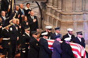 State Funeral Held In Washington DC For Former President Jimmy Carter