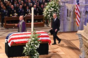 State Funeral Held In Washington DC For Former President Jimmy Carter