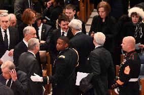 State Funeral Held In Washington DC For Former President Jimmy Carter