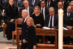 State Funeral Held In Washington DC For Former President Jimmy Carter