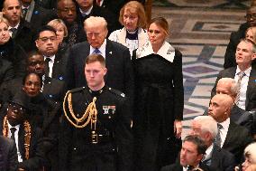 State Funeral Held In Washington DC For Former President Jimmy Carter