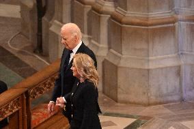 State Funeral Held In Washington DC For Former President Jimmy Carter