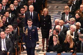 State Funeral Held In Washington DC For Former President Jimmy Carter