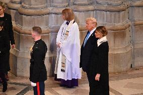 State Funeral Held In Washington DC For Former President Jimmy Carter