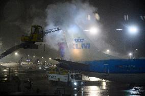 Airlines At Warsaw Chopin Airport.