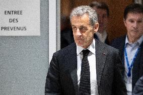 Nicolas Sarkozy’s trial for illegal campaign financing from Lybia day 3 - Paris