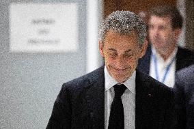 Nicolas Sarkozy’s trial for illegal campaign financing from Lybia day 3 - Paris