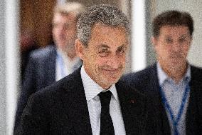 Nicolas Sarkozy’s trial for illegal campaign financing from Lybia day 3 - Paris