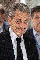 Nicolas Sarkozy’s trial for illegal campaign financing from Lybia day 3 - Paris