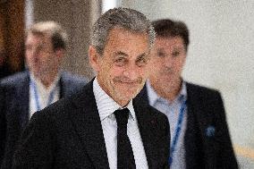 Nicolas Sarkozy’s trial for illegal campaign financing from Lybia day 3 - Paris