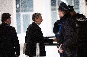 Nicolas Sarkozy’s trial for illegal campaign financing from Lybia day 3 - Paris