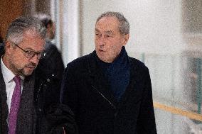 Nicolas Sarkozys trial for illegal campaign financing from Lybia day 3 - Paris