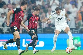 Real Madrid v RCD Mallorca: Spanish Super Cup