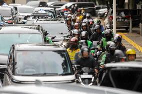 Increasing Congestion Rates In Jakarta.