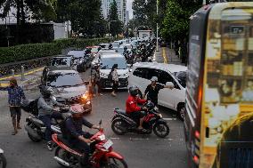 Increasing Congestion Rates In Jakarta.