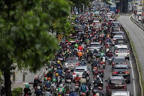 Increasing Congestion Rates In Jakarta.