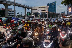 Increasing Congestion Rates In Jakarta.