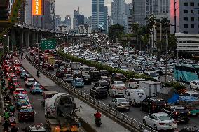 Increasing Congestion Rates In Jakarta.