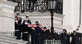 Funeral Service For The 39th US President Jimmy Carter In Washington DC