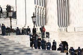 Funeral Service For The 39th US President Jimmy Carter In Washington DC