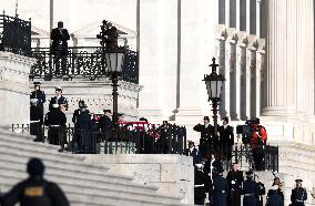 Funeral Service For The 39th US President Jimmy Carter In Washington DC