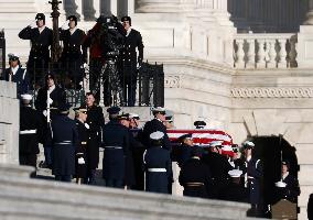 Funeral Service For The 39th US President Jimmy Carter In Washington DC