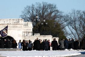 Funeral Service For The 39th US President Jimmy Carter In Washington DC