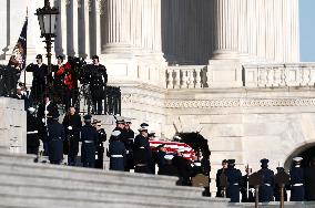 Funeral Service For The 39th US President Jimmy Carter In Washington DC