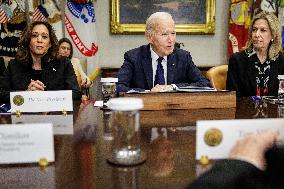 DC: President Biden Recieves a Briefing on LA Wildfires