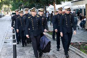 Princess Leonor At Juan Sebastian De Elcano Training Ship - Cadiz