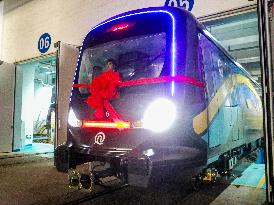 World's First Carbon Fiber Subway Train