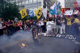 Brazilians In Sao Paulo Protest Against Public Transportation Fare Increase