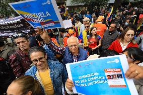 Venezuelans Protest Against Arrest Of María Corina Machado