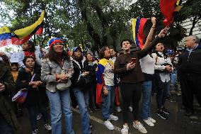 Venezuelans Protest Against Arrest Of María Corina Machado