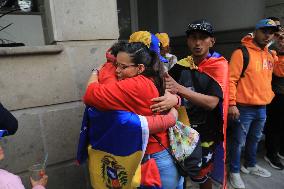 Venezuelans Protest Against Arrest Of María Corina Machado