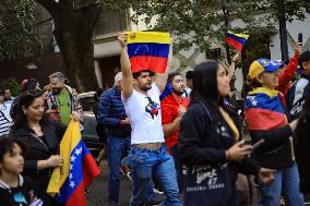 Venezuelans Protest Against Arrest Of María Corina Machado