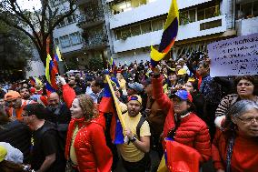 Venezuelans Protest Against Arrest Of María Corina Machado