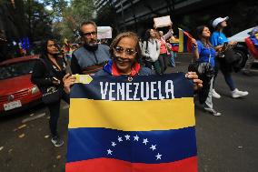 Venezuelans Protest Against Arrest Of María Corina Machado