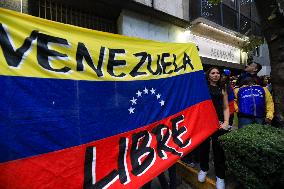 Venezuelans Protest Against Arrest Of María Corina Machado