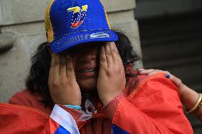 Venezuelans Protest Against Arrest Of María Corina Machado