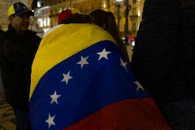 Venezuelans Rally In Lisbon For Democracy