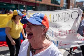 Venezuelan Opposition Leader Machado Is Intercepted After Joining Anti-government Protest