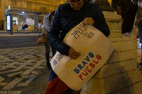 Venezuelans Rally In Lisbon For Democracy