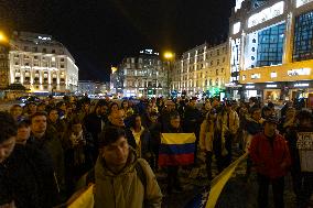 Venezuelans Rally In Lisbon For Democracy