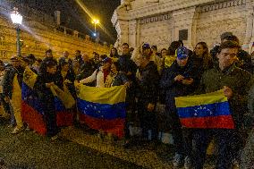 Venezuelans Rally In Lisbon For Democracy