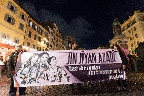 Sit-in For Kurdish Activists Killed In Paris